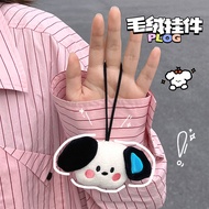 Anime keychain Kartun comel berpeluh anak patung loket anak patung hiasan mewah anak patung beruang 