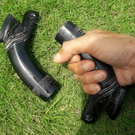 gagang golok ukir kangkarengan tanduk sapi campur Resin terlaris dan termurah