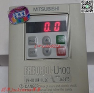 歡迎詢價現二手現貨保固MITSUBISHI三菱FR-U110W-0.2K變頻器0.2kW入:單相110V出1.4A 1
