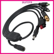 Aur Efficient DC7909 to XT60 and DC5521 Charging Cable with Overloads Protections