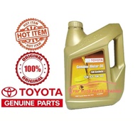 (100% Original) Toyota Genuine Motor Oil Fully Synthetic SN/CF SAE 5W40 4 Litre