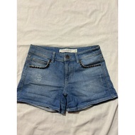 Jeans Zara Low Waist Shorts