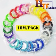 (10 METER) PLA 3D Printing Filament Material for 3D Pen 1.75mm Refills