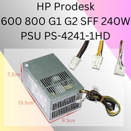 HP Prodesk 400 600 800 G1 G2 SFF 240W Power Supply PSU 702307-002 702457-001 PS-4241-1HD (REFURBISHE