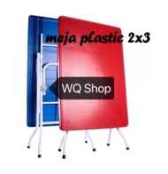 Foldable Square Table / Meja lipat 3 x 3/Meja lipat 2x3 / 3 x 3 Round Table