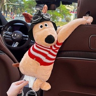 Car Tissue Box Hanging High Sense Car Interior Paper Extraction Box Creative Cute Wallace and Gromit