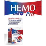 1 box of Hemo Pro Vinafa box of 20 tubes - Supports improving symptoms of iron deficiency anemia | I