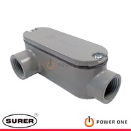 Surer 1203 Conduit Outlet Body, LR Type, UL Listed (1/2", 3/4", 1", 1-1/4", 1-1/2") (1200 Series)