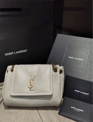 全新正貨｜ YSL Nolita White  YSL 鏈條包 白色 ｜ 6727381EL079207