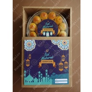 paket box kartu lebaran Idul Fitri sticker bulat