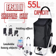 Trolley Cart / Trolley Bag / Shopping Trolley  Foldable Trolley /Detachable Casing Aluminum Frame Stair Climbing Trolley