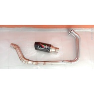 Racing exhaust ninja 250karbu Ninja 250fi R25 CBR250RR MT25 exhaust Ar Austin racing full system