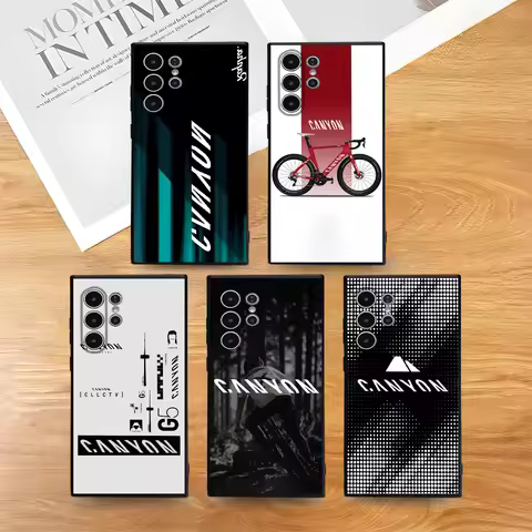 Cool C-CanyonS-BicycleS Phone Case For Samsung Galaxy S25 S24 S22 S23 Ultra S21 S20 Plus 5G Frosted 