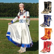 Tibetan Mongolian Dance Boots Minority National Stage Dance Performance Shoes