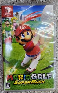 全新 switch遊戲 瑪利歐哥爾夫 超級衝衝衝  中英日文版 馬利奧 孖寶 mario golf super rush 高球