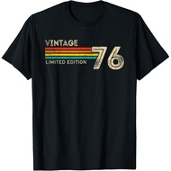 Men's cotton T-shirt Vintage 1976 Limited Edition Birthday 1976 Men Women Vintage T-Shirt