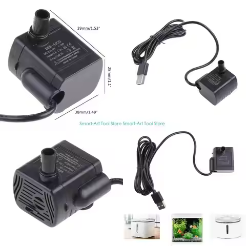 E1PB USB Water 200L/H Quiet Water 0.4-1.5m