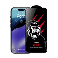 I TECH Gorilla Privacy HD Clear Electroplating Coating 9H Hardness Strengthened Glass for iPhone 16 