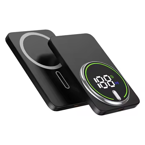 Ultra Slim Power Bank for MagSafe 10000mAh Magnetic Wireless Powerbank Fast Charger Mini Portable Ba