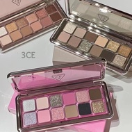 3CE 12 Color Versatile Eye Shadow Plate Cement Plate Eye Shadow Facelift Highlight Multi-Purpose Eye