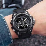 SANDA Top Brand Men's Watch 5ATM Waterproof Sports Military Watch Quartz Men's Watch Clock 6024