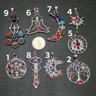 7 Chakra Stone Pendant Charm Pendant There Are Many Styles To Choose From.