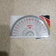 Protractor 1/ 2 circles (180) Thick Material