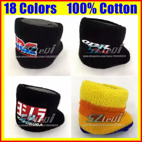 MOTO Front Fluid Oil Brake Reservoir Sock For YAMAHA YZFR1 YZFR6 YZF600 YZF1000 FJR1300 MAX500 FZR25