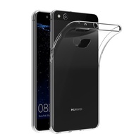 Huawei P10 Lite P10 Plus Case Transparent Ultra Thin Soft TPU Phone Case Cover
