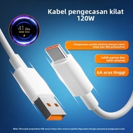 120W data cable 6A ultra-fast charging type-C charging cable