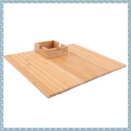 (W L N H)Sofa Armrest Tray Couch Cup Holder,Bamboo Tray with Cup Holder,Bamboo Couch Cup Holder Tray