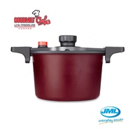 [JML Official] Gourmet Chef Low Pressure Cooker | 6L gas induction stove non stick pot