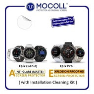 Mocoll Anti-Glare (Matte)/ Explosion Proof HD Screen Protector for Garmin Epix (Gen 2)/ Epix Pro Sma