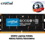 Ram DDR5 Crucial Samsung SK Hynix Micron 5600 Mhz 8GB - 16GB