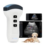 Wireless Probe Color Doppler Ultrasound Scanner Portable Veterinary Machine 3.3MHz Convex for Dog Ca