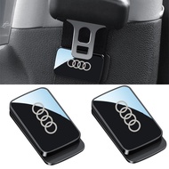 1/2 Pcs For Audi Car Seat Belt Magnetic Clip Holder TT mk2 mk3 8j A4 B5 B9 B8 A5 A6 c5 Q2 Q5 RS3 Q7 