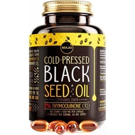 Skin Allergic Seasonal Care Black Seed Oil Softgels, Reduces Hay Fever, Itchy Skin & Respiratory Sen