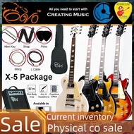 guitar ♕Evo X-5 Les Paul Electric Guitar Pack with 15 Watt Guitar Amplifier (X5)♨