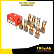 RX69 9x19x20 Delco 40MT Starter Carbon Brushes