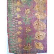 Kain Ecoprint Silk 54 Pink Base