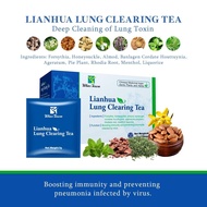 Lianhua Lung Clearing Tea Deep Cleaning of Lung Toxin (1Box 20sachets)