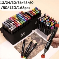 Marker Alcohol Marker Pen Coloring Set Highlighter Pen Color Marker Set Art Supplies