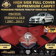 PROTON PERSONA OLD ( 2007 - 2015 ) 6D PREMIUM LUXURY PU LEATHER CARPET CARMAT KARPET KERETA OEM CUST