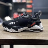 Reebok/Reebok DMX Elusion 001S Men Women Black Low-Top Breathable Fashion Running Shoes FU8179