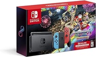 Nintendo Switch w/ Neon Blue &amp; Neon Red Joy-Con + Mario Kart 8 Deluxe (Full Game Download) + 3 Month Nintendo Switch Online Individual Membership