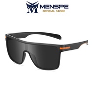MENSPE Polarized UV400 Goggles Men Women UltraLight Square Oversized Mirror Sun Glasses Travel Male 