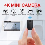 4K Mini Camera WiFi  Smart Wireless Camcorder IP Hotspot HD Night Vision Video Micro Small Cam Motion Detection
