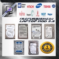 Mix Brand Used Hard Disk 500GB / 1TB / 2TB Drive SATA Desktop 2.5" (Refurbished)