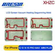 XHZC LCD Screen Frame Vacuum Heating Glue Removal Mold For Iphone 12 Mini 13 Pro Max 14 15 Plus Dis