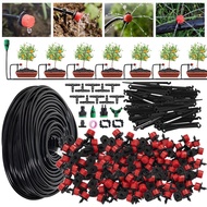 Garden Drip Irrigation Kit Automatic Plant Watering System Adjustable Nozzles for Farmland Bonsai Flower Vegetable Green